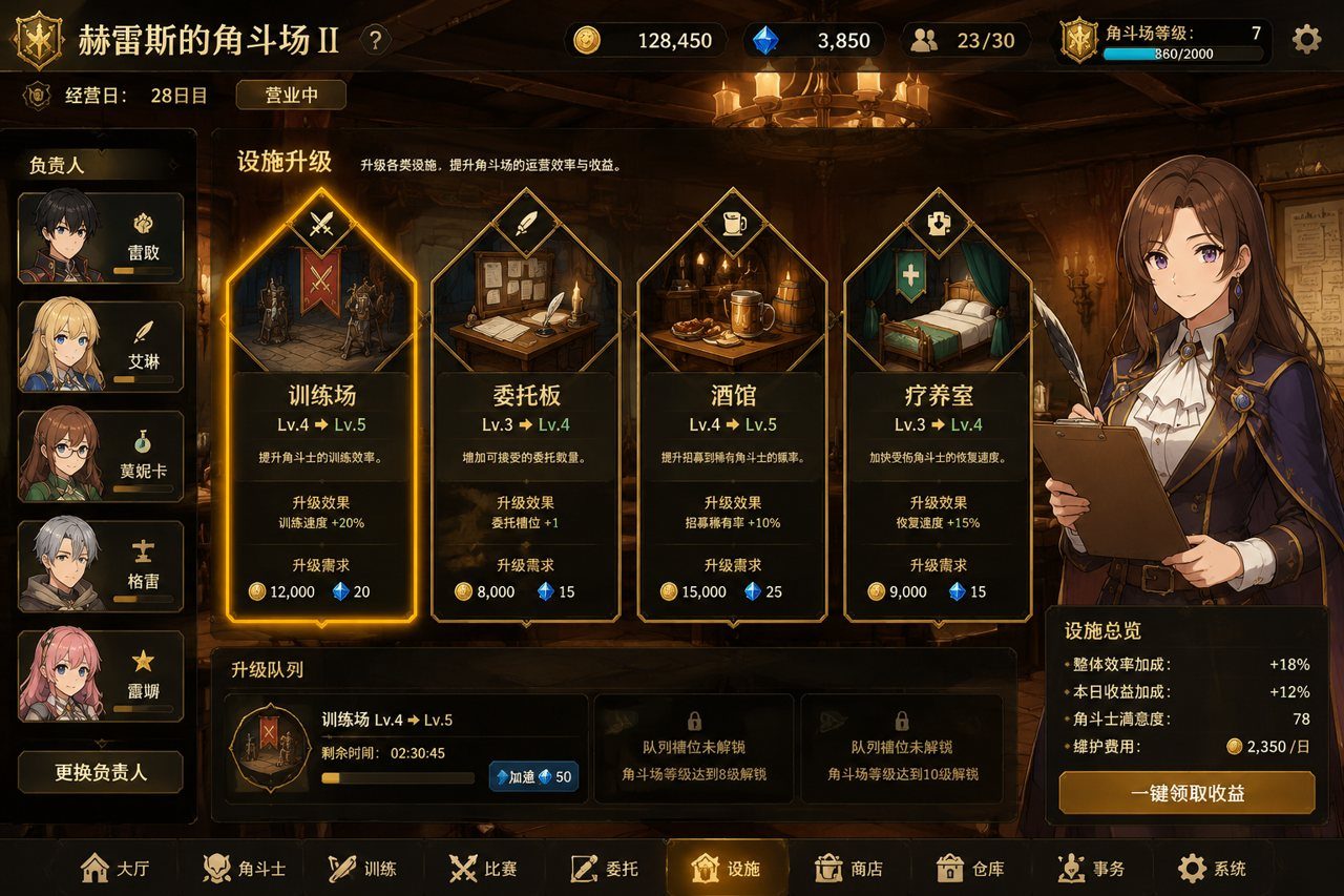赫雷斯的角斗场Ⅱ 操作界面 详情图 6