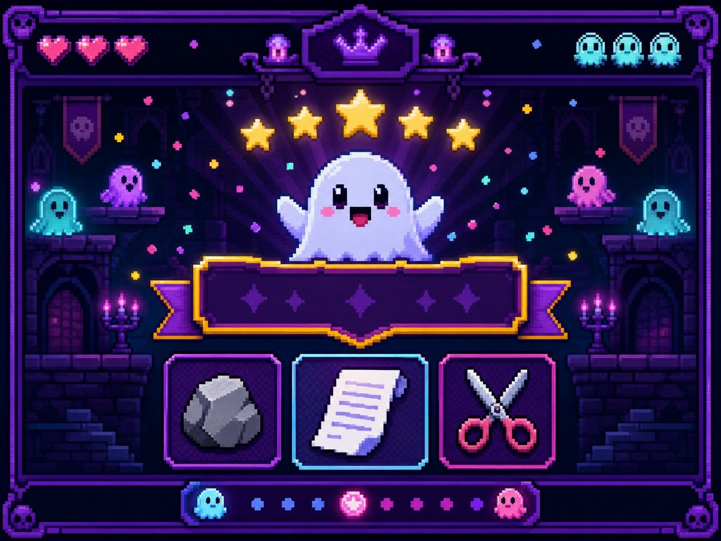 色情猜拳GHOST篇 休闲益智 玩法截图 5